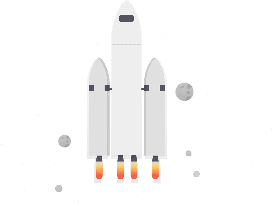 Explore Rocket ship Illustration Explore Rocket ship Illustration. web design 1point3creative
