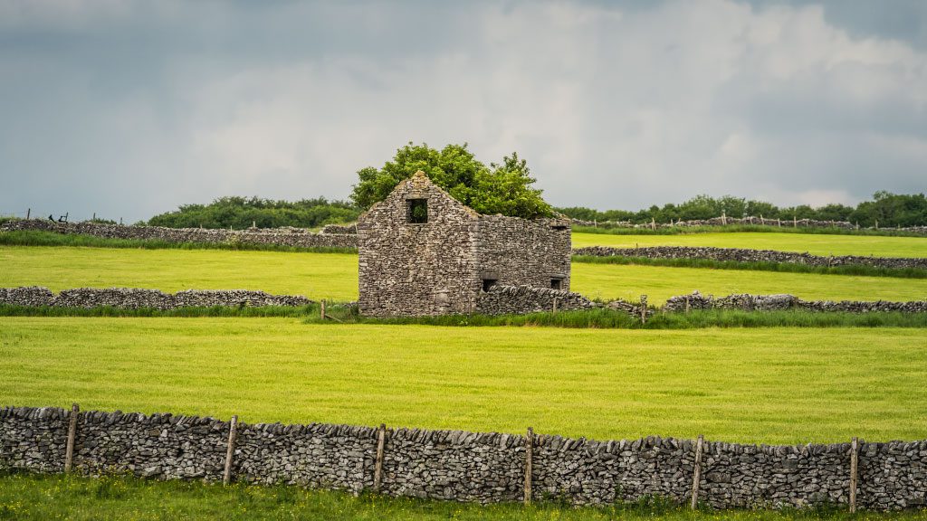 Old house in rural Derbyshire. silkmill 1point3creative